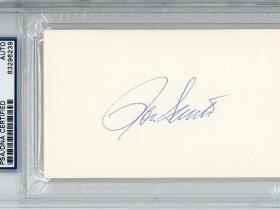 Ron Santo - PSA/DNA encased and Certified Authentic Autograph